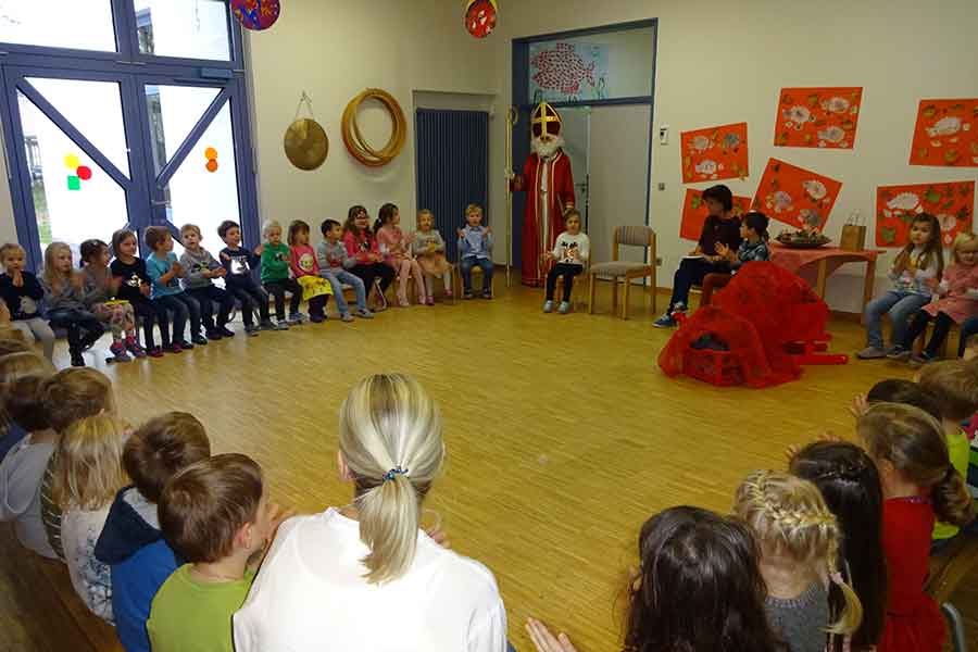 Beispielbild – Nikolausfeier im Kindergarten Mindelstetten Nikolaus, Kindergarten, Erzieher,