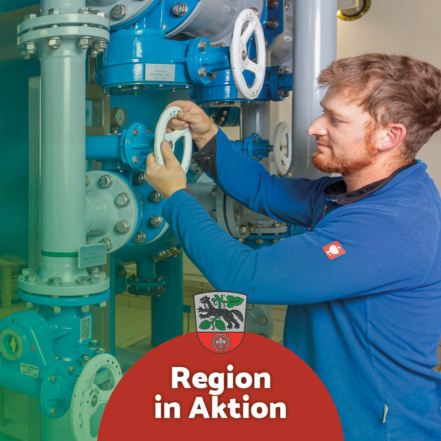 Region in Aktion - Ausflug zum Wasserwerk