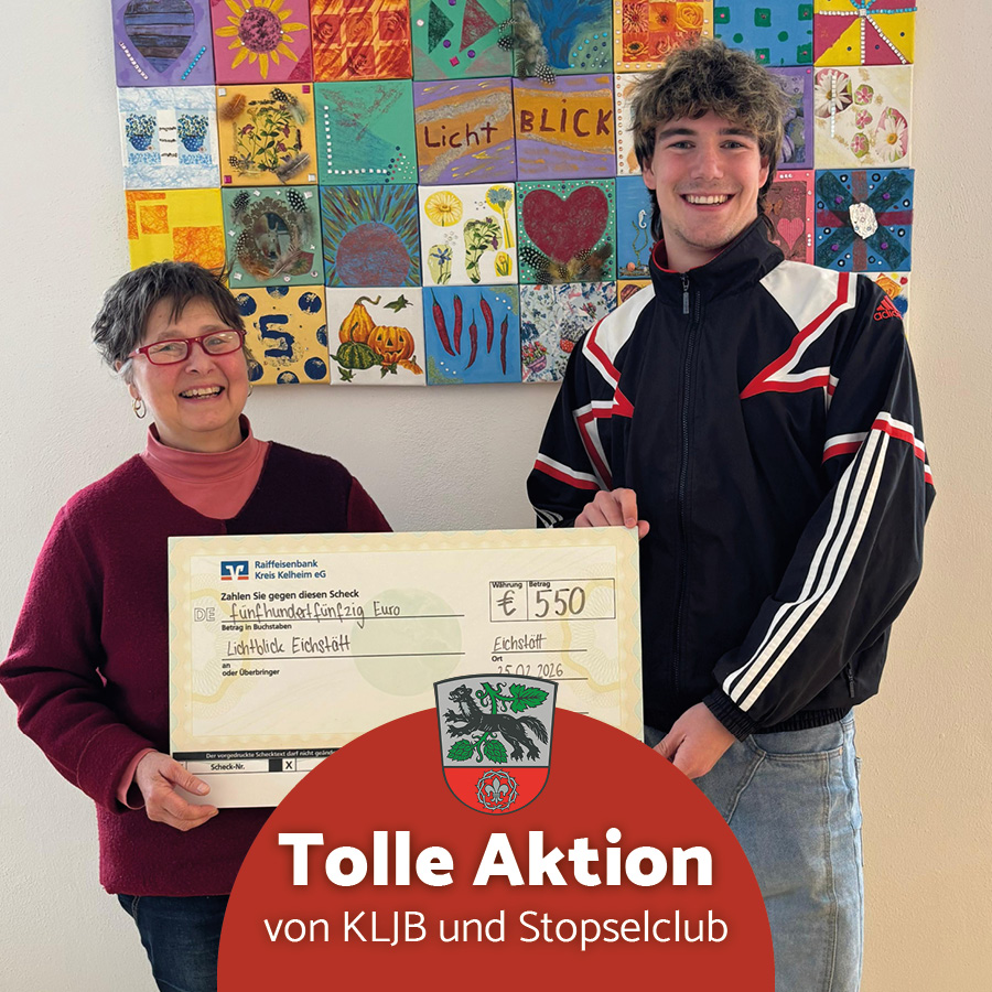 Spendenübergabe an Lichtblick Eichstätt